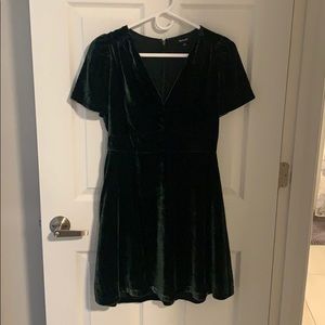 Madewell Size 0 Velvet Dress